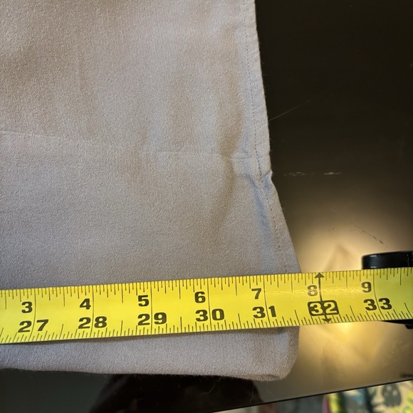 Aritzia Wilfred Novella Smocked Square Neck Mini Dress 6 Gray Blue‎ - Stains - Picture 8 of 9